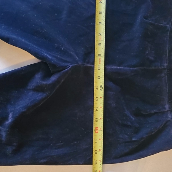 Noir Velvet black pants - Picture 5 of 16